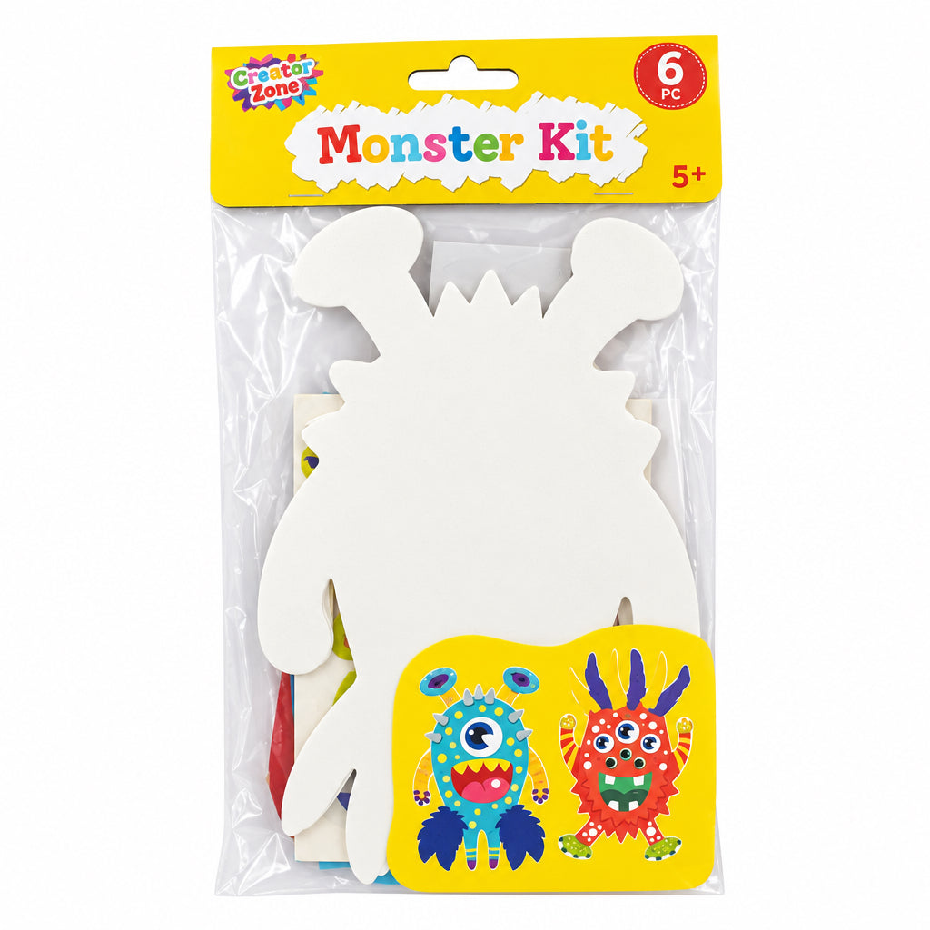 Make & decorate your own monster 6 pack