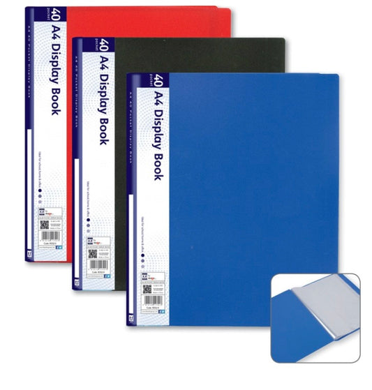 A4 display book 40 pockets