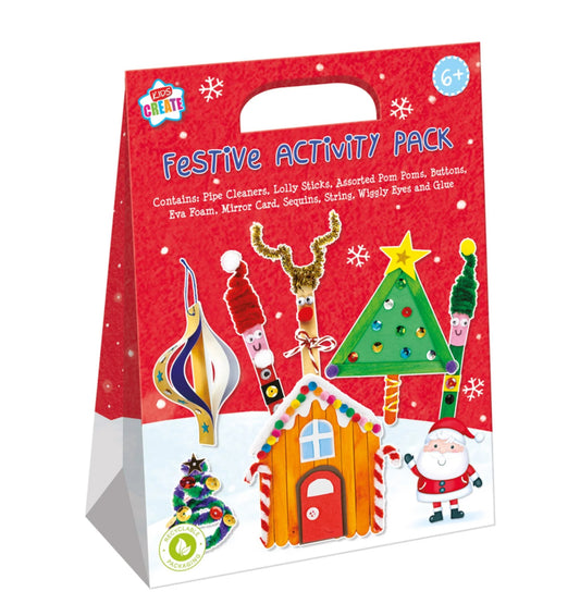 Festive craft activity pack