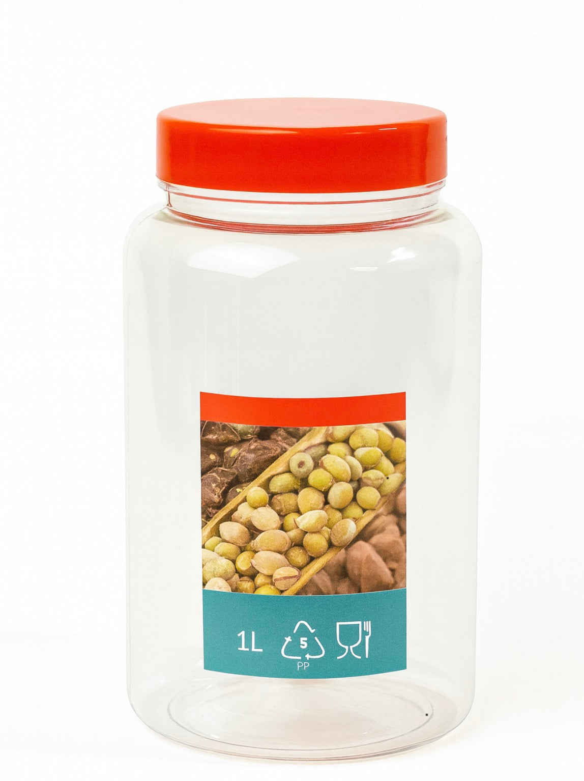 Plastic storage jar 1000ml