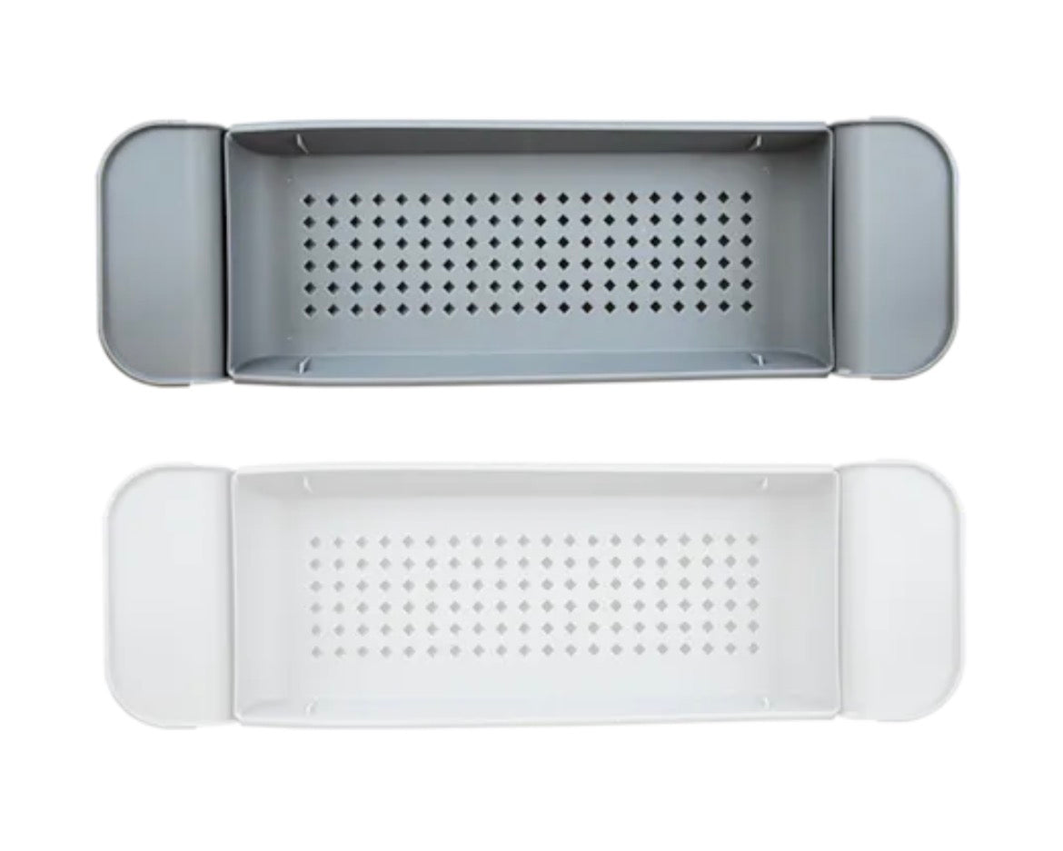 Extendable over bath rack