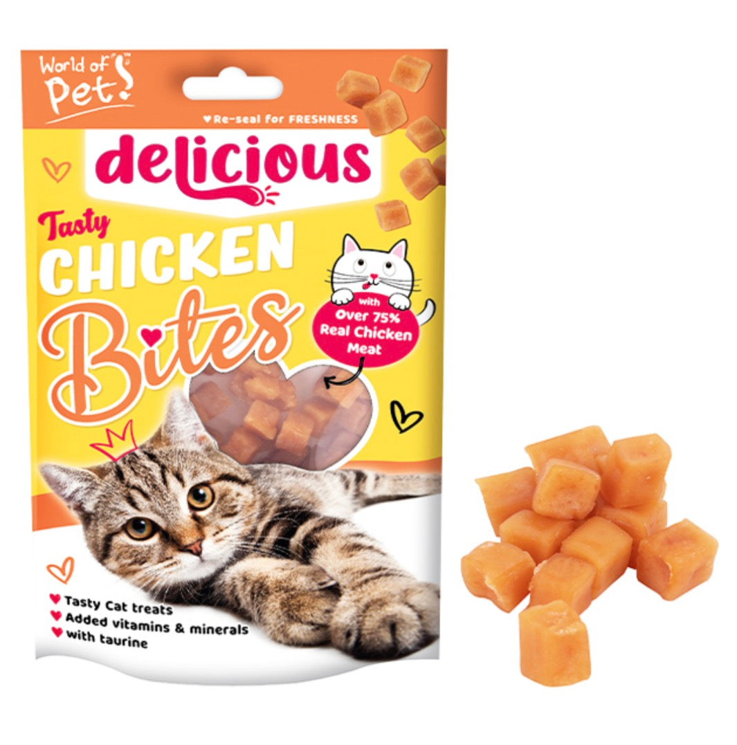 Cat treats - chicken bites