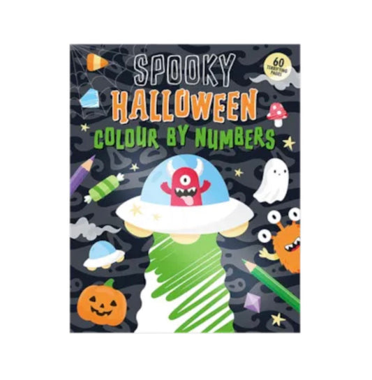 Halloween colour by numbers