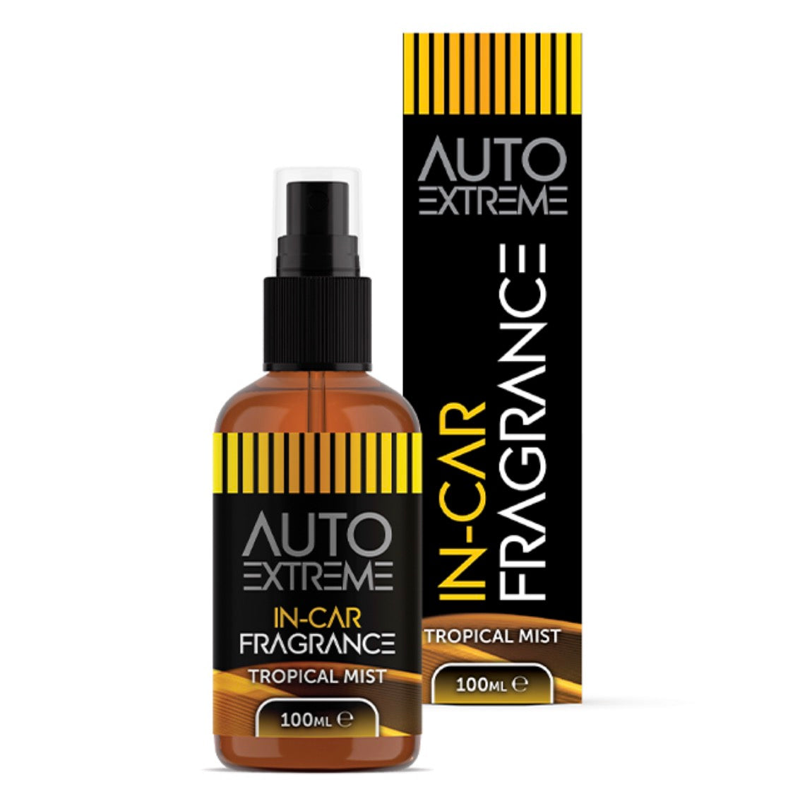 In car air freshener spray - tropical mist