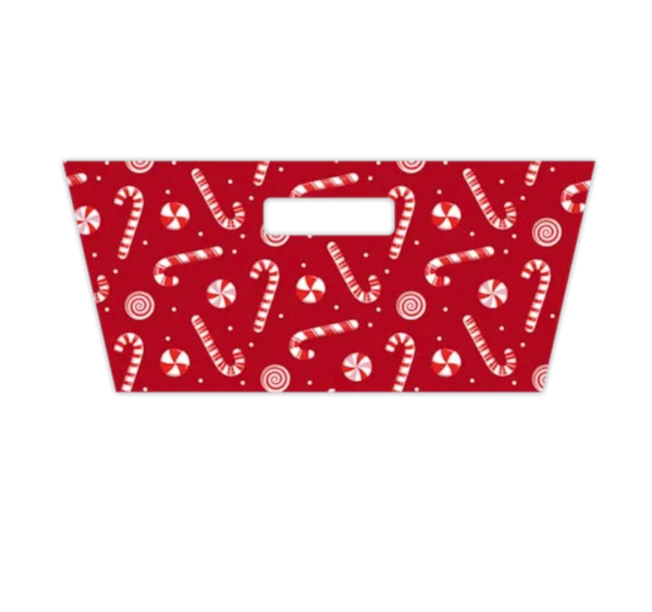 Rectangle printed hamper tray