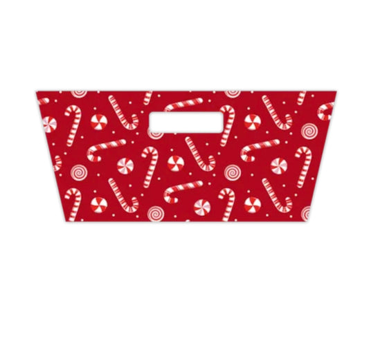 Rectangle printed hamper tray