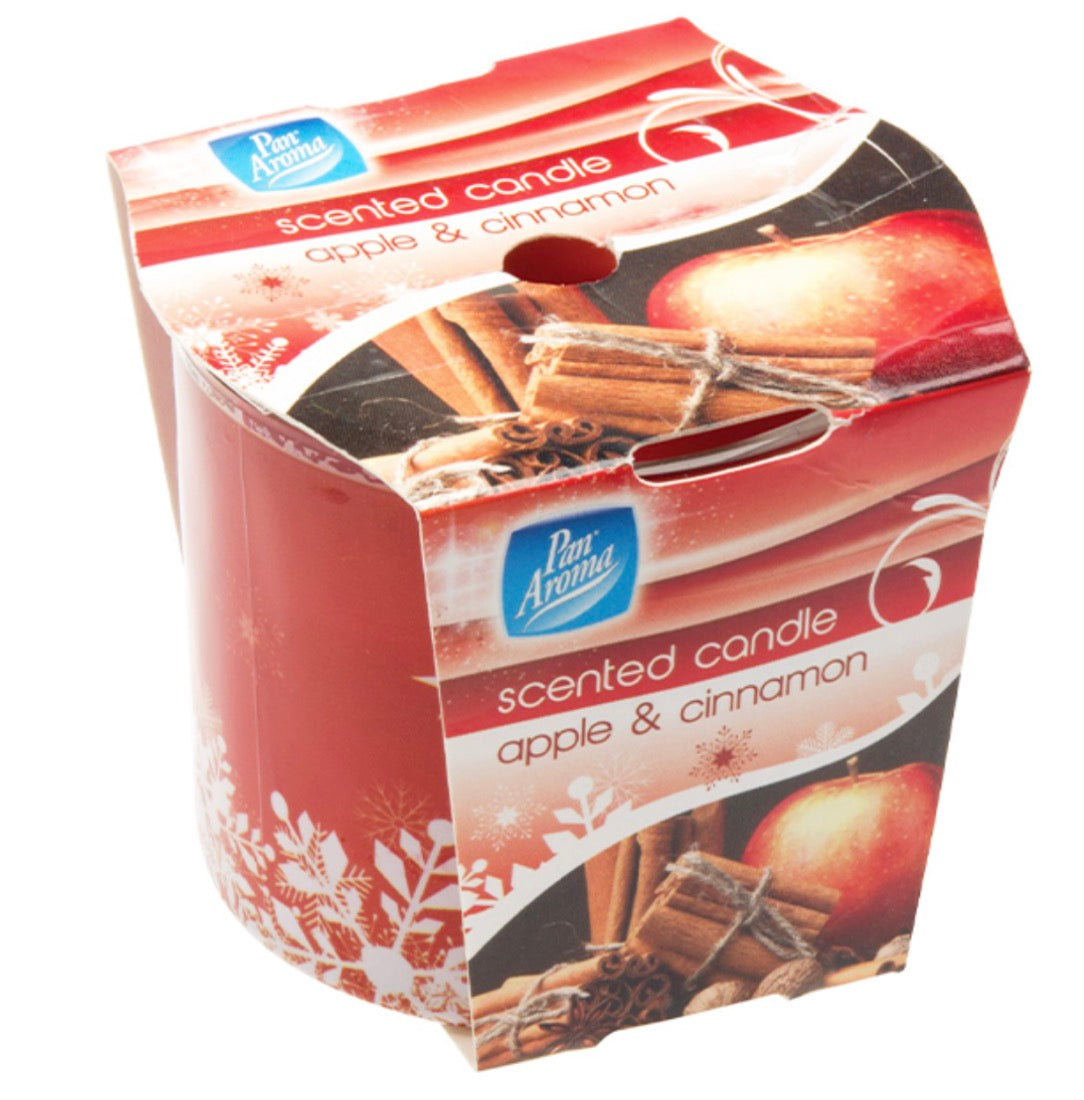 Pan aroma candle - apple and cinnamon