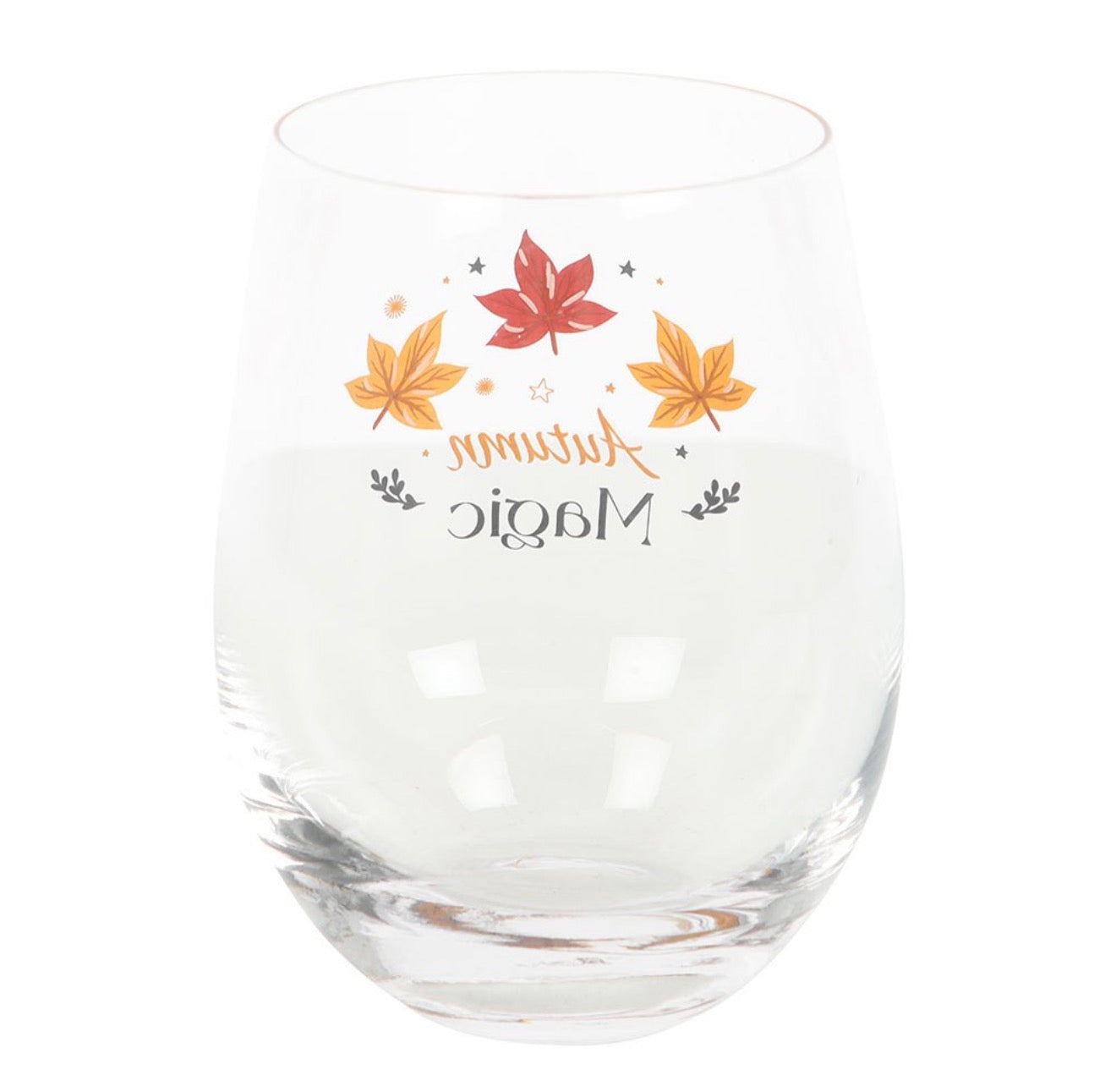 Autumn magic stemless glass