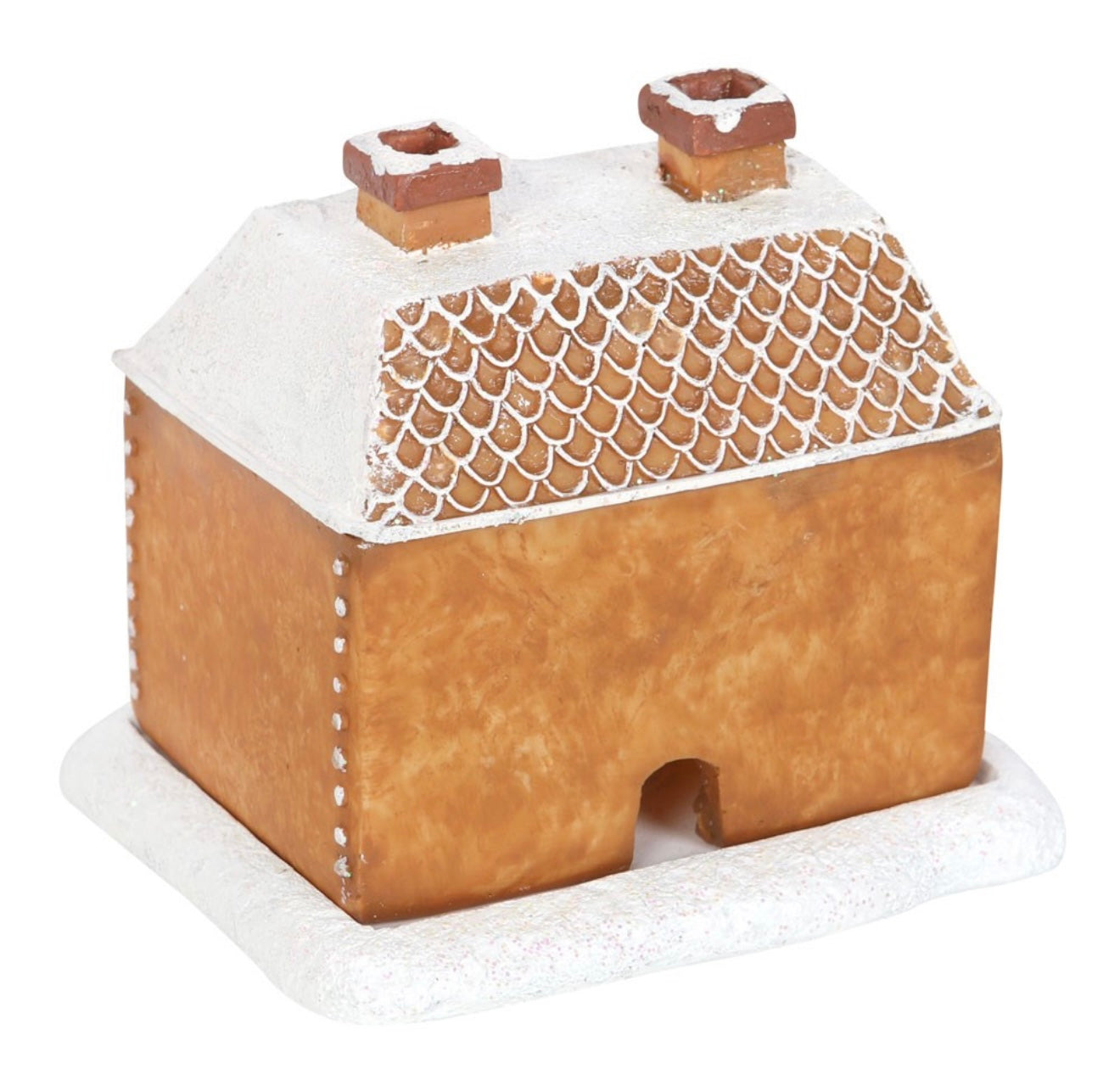Gingerbread incense cone burner
