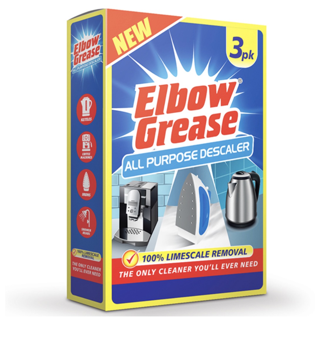 Elbow Grease all purpose descaler 25ml 3 pack
