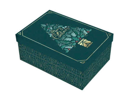 Rectangle foil gift box 12x9cm
