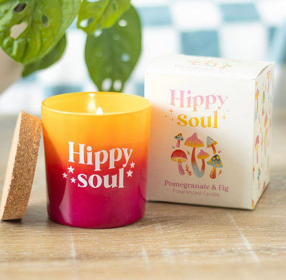 Hippy soul pomegranate & fig candle