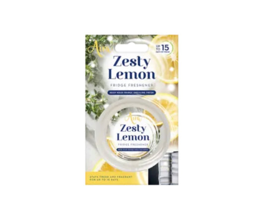 Lemon fridge freshener
