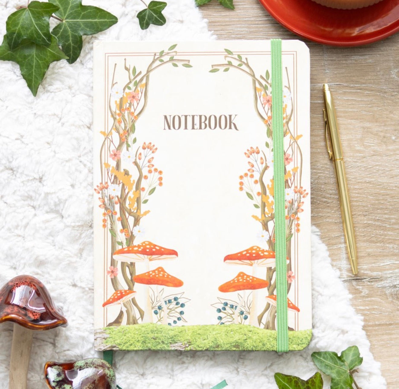 Enchanted forest A5 notebook
