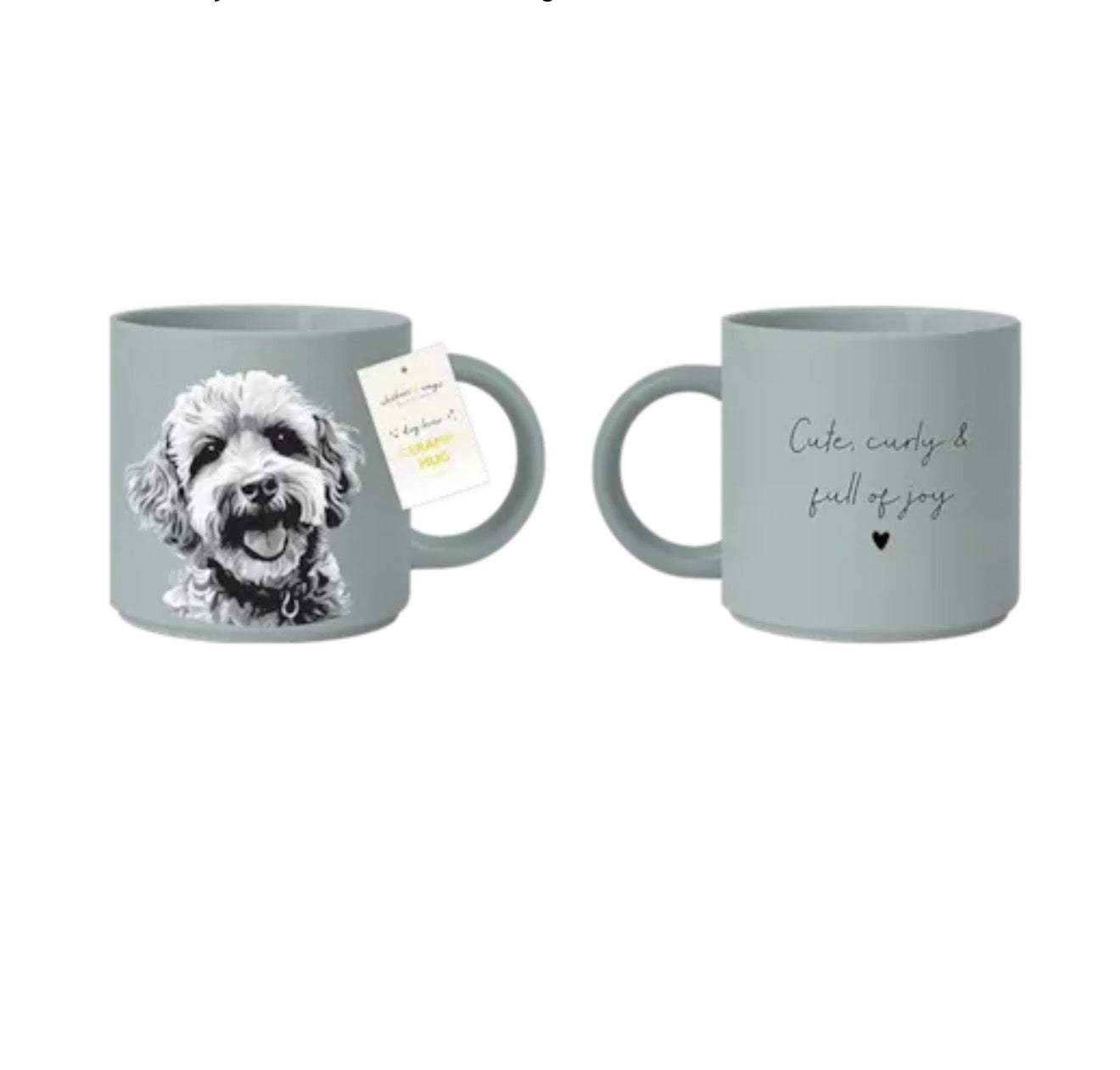 Ceramic dog mug 480ml