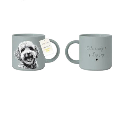 Ceramic dog mug 480ml