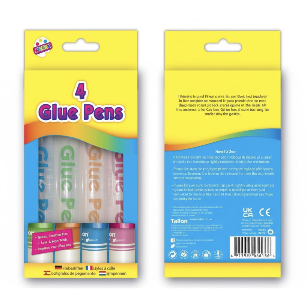 Artbox glue pens 4 pack