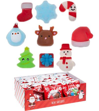Christmas mini squishies 3 pack