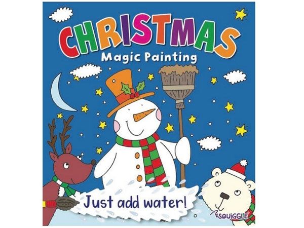 Christmas magic painting book