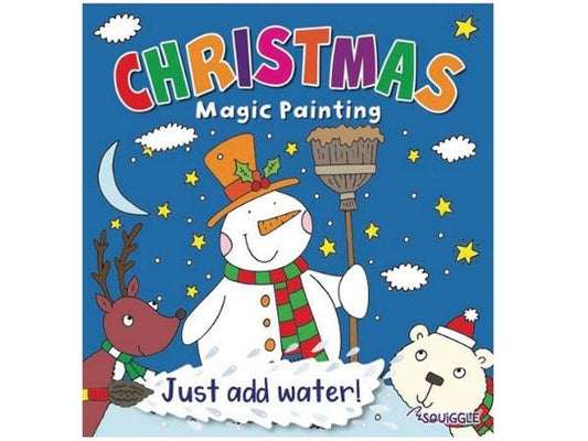 Christmas magic painting book