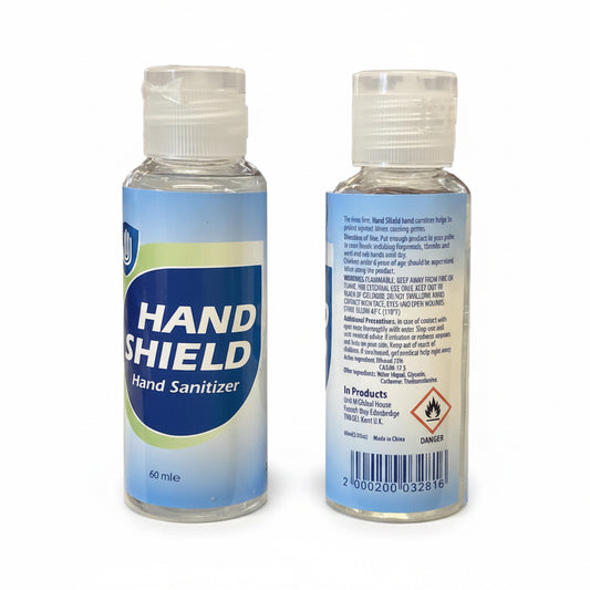 Hand sanitiser gel 60ml 70% alcohol