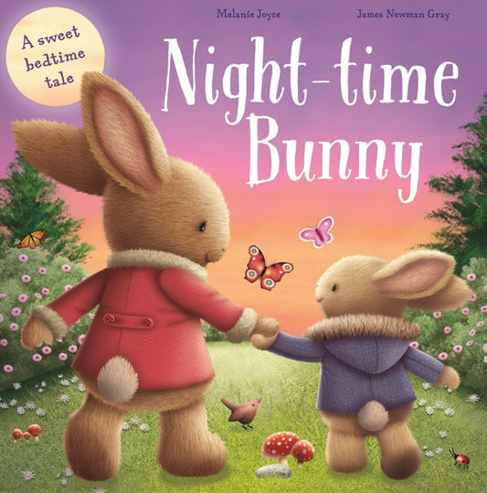 Night-time bunny story book