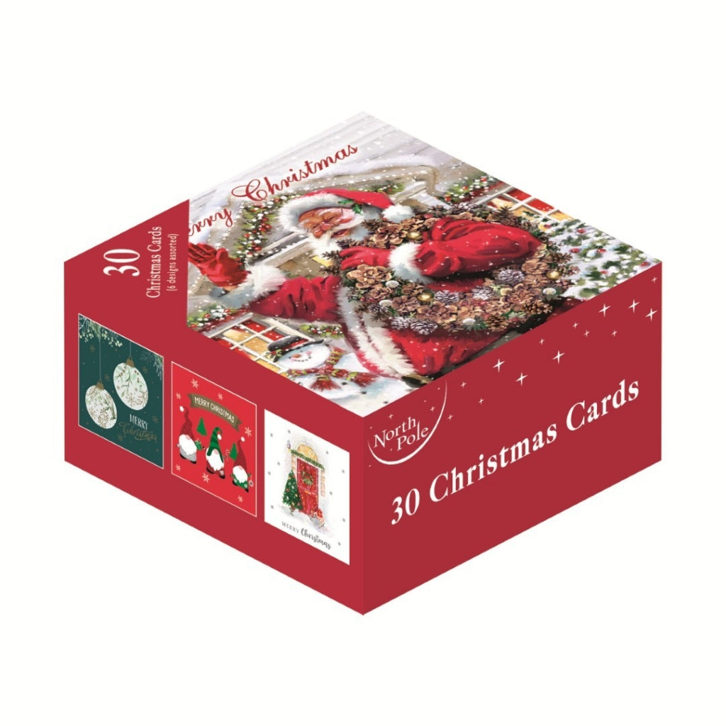 Christmas cards boxed 30 pack