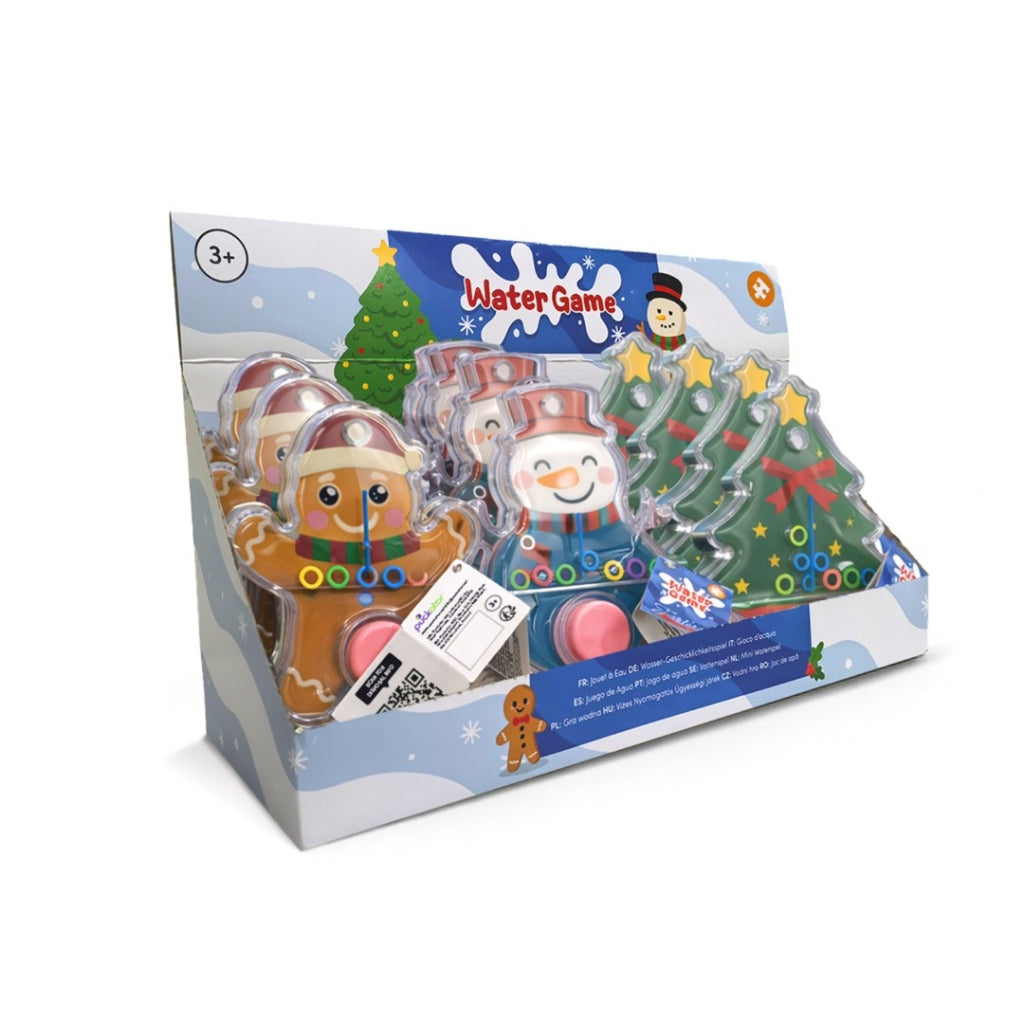 Festive friends Christmas water game puzzle