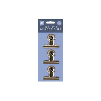 Magnetic bulldog clips 3 pack