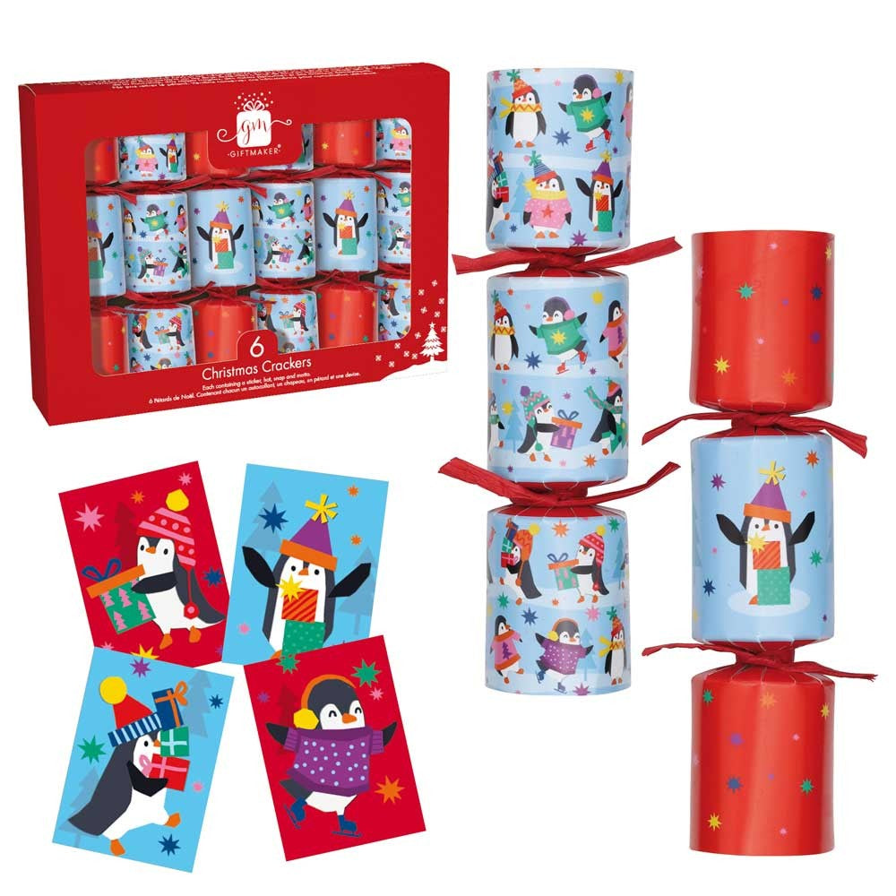 Penguin tree crackers 6x6”.