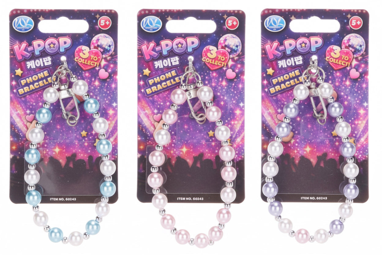 K-pop phone bracelet.