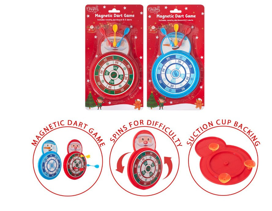 Christmas magnetic dart game