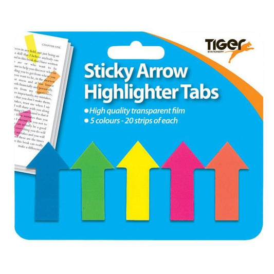 Sticky tabs - arrows