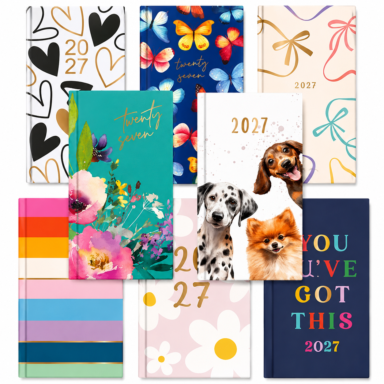 2027 slim week to view diary.