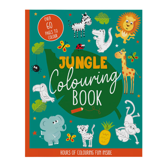 Jungle colouring book