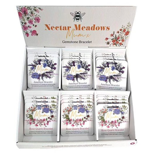 Nectar Meadows Mum gemstone bracelet