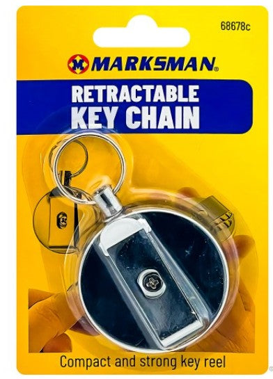 Retractable key chain