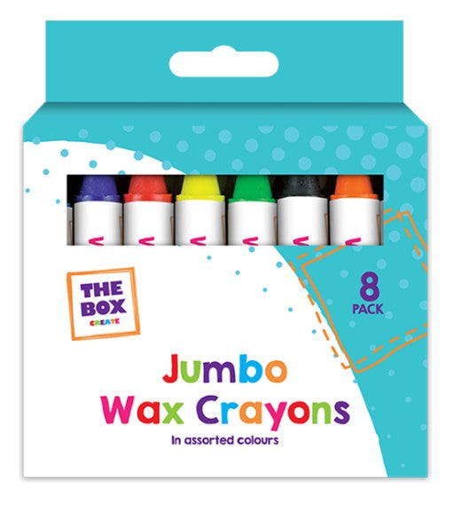 Jumbo wax crayons