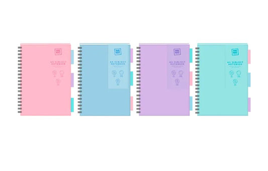 A4 pastel project notebook