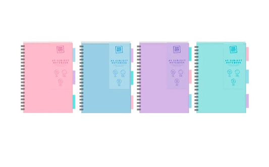 A5 pastel project notebook