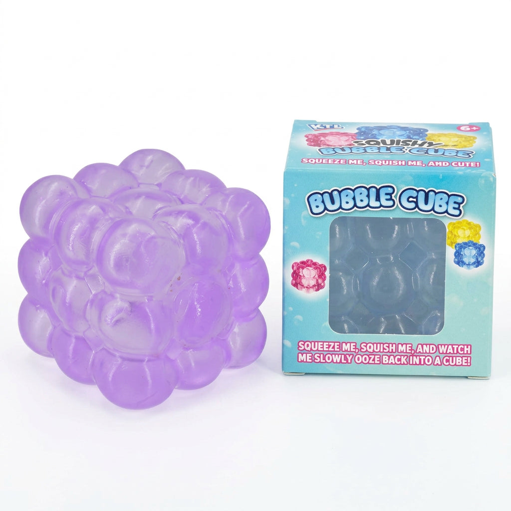 Squishy bubble cube