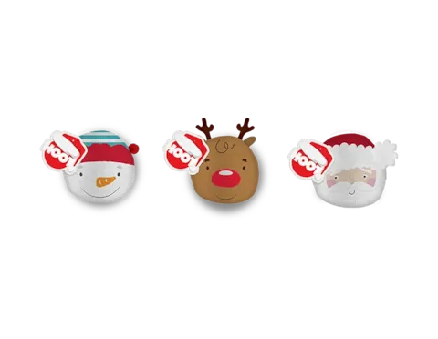 Christmas plush glitter squishy