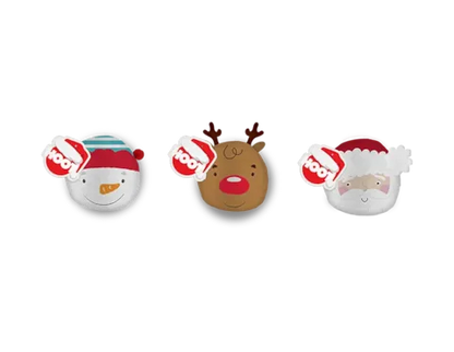 Christmas plush glitter squishy