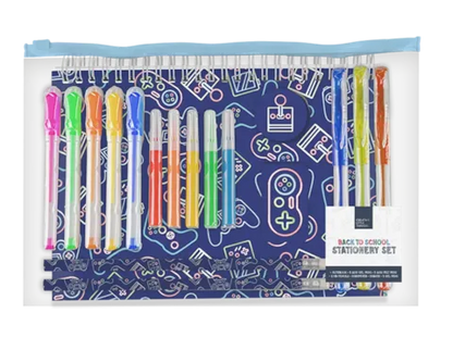 Boys stationery set 18 piece