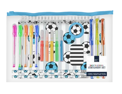 Boys stationery set 18 piece