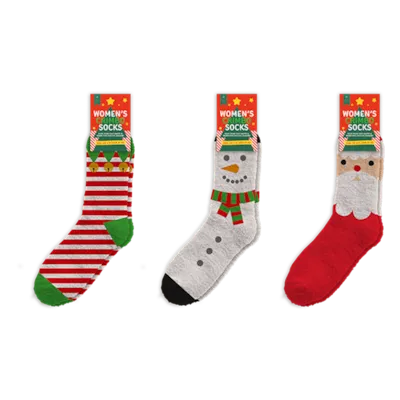 Ladies cosy Christmas socks