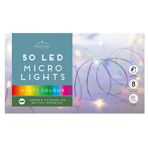 Multicoloured micro lights.