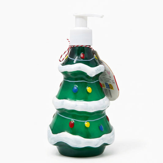 Christmas tree hand wash.