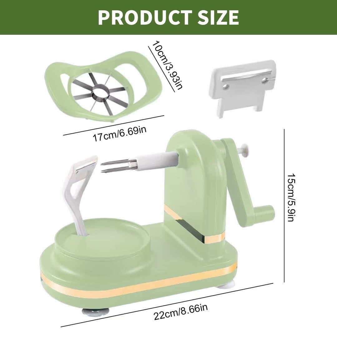 Apple and vegetable peeling tool.