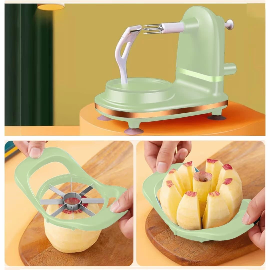 Apple and vegetable peeling tool.